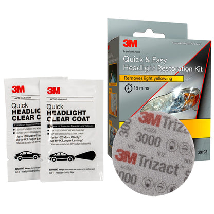 3M Headlight Restoration Kit 39193