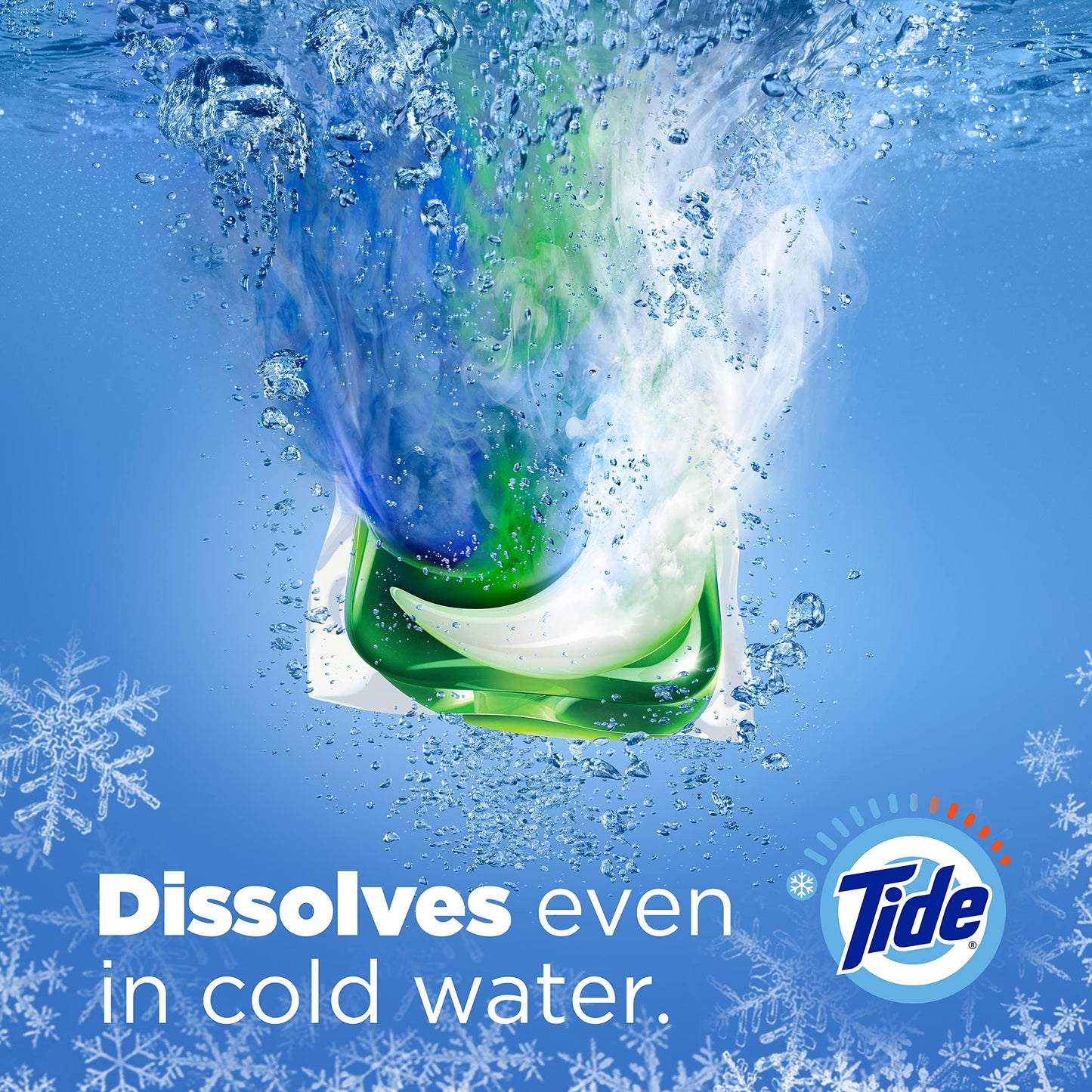 Tide PODS Liquid Laundry Detergent pacs, Spring Meadow Scent, 112 count