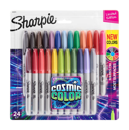 Sharpie Permanent Markers, Ultra Fine Point, Black, 2 Markers(37161)
