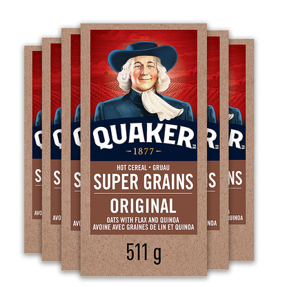 Quaker High Fibre Wild Berry Medley Instant Oatmeal, 8 Packets, 304g