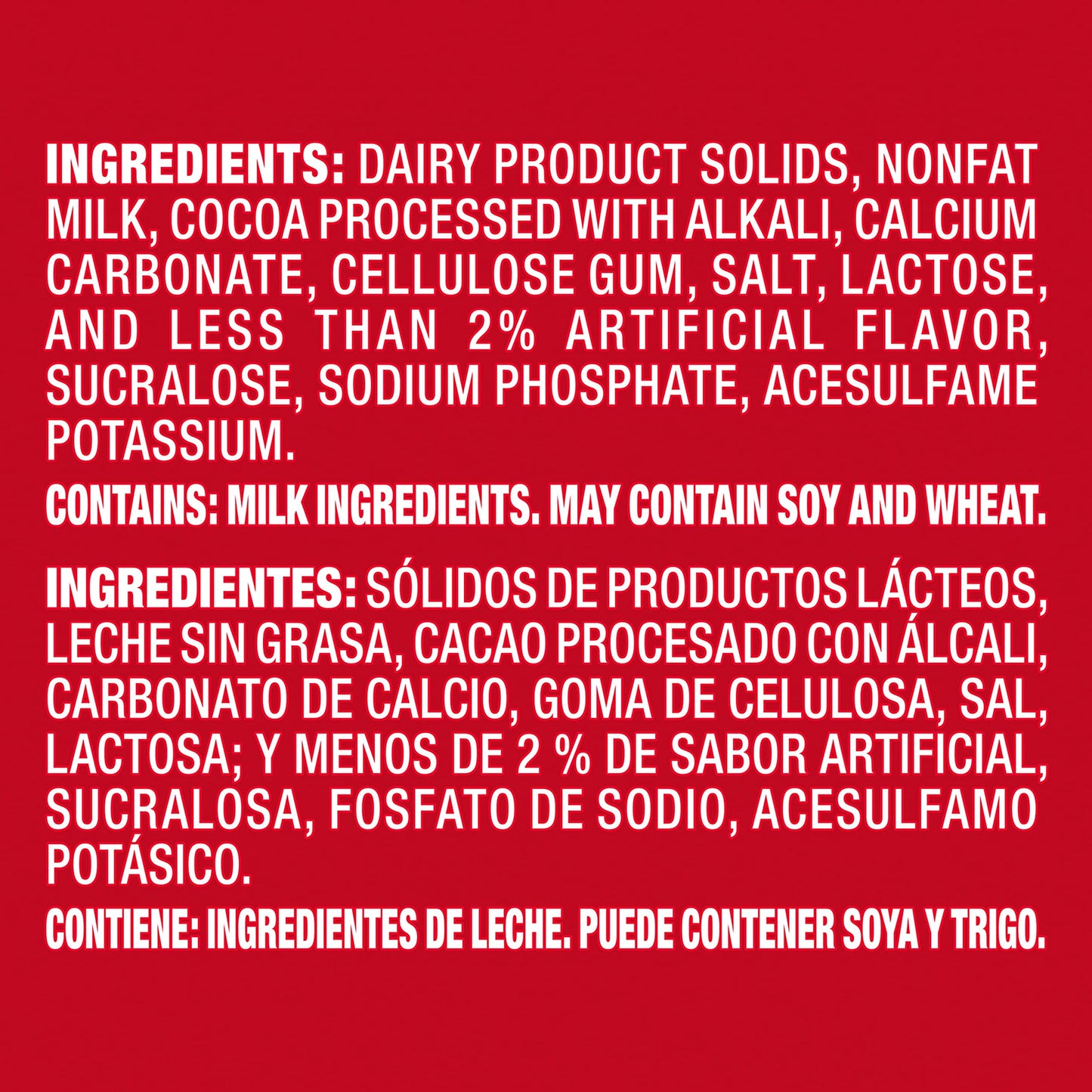 Nestle Hot Cocoa Fat Free Canister 7.33 oz (207 g)