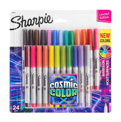 Sharpie Permanent Markers, Fine Point, Black, 36 Count - (New)