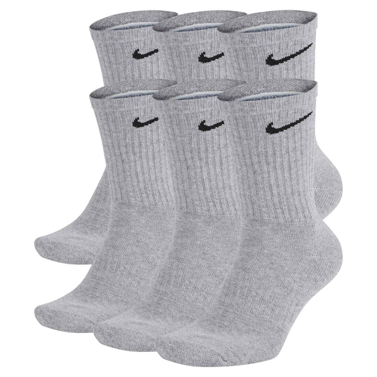 Nike unisex-adult Everyday Cushion Crew 6 Pair BandSocks
