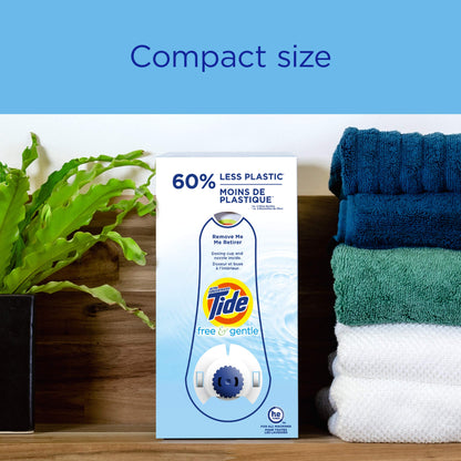 Tide Free & Gentle Liquid Laundry Detergent, 64 loads, 84 fl oz