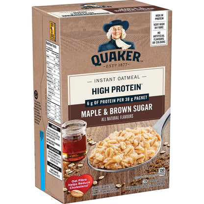 Quaker Regular Instant Oatmeal, 10 Packets, 280g