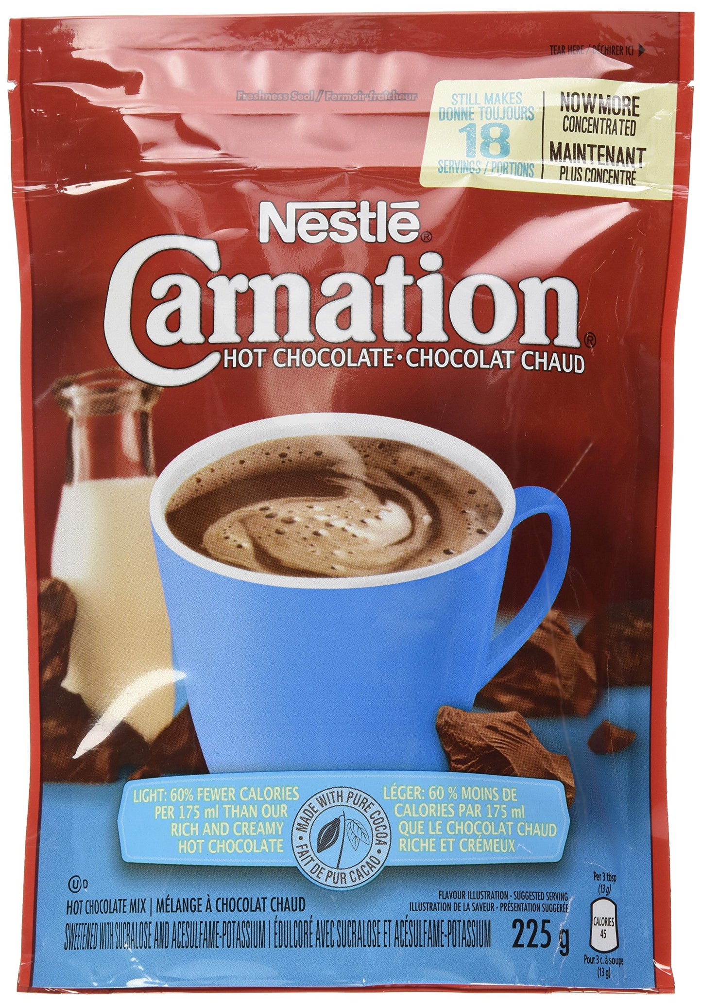 CARNATION Nestle Rich and Creamy Hot Chocolate, 1.7 kg (Pack of 1), Imported from Canada}