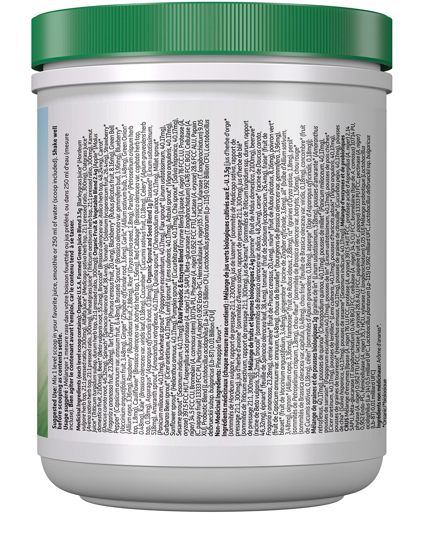 Garden of Life Raw All-in-One Nutritional Shake, Vanilla, (28 servings- 969g.) Packed with 20 grams of Certified Organic Plant Protein packed with incredible nutrition to help build lean muscle.Assists in the building of lean muscle when combined with reg