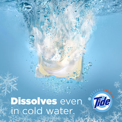 Tide PODS Free and Gentle Laundry Detergent Soap Pacs, HE Compatible and Coldwater Clean, 112 Count